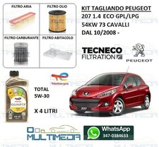 Tagliando filtri olio - e,