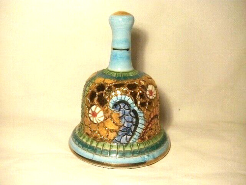 Campana ceramica italiana oro - ceramica,