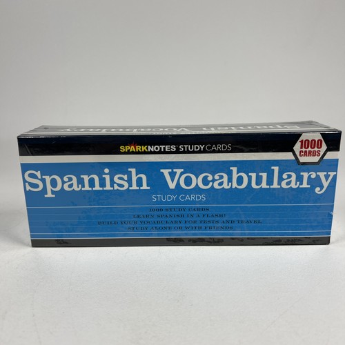Spanish vocabulary sparknotes - vocabulary,