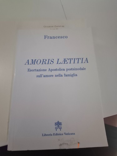 Libro amoris laetitia - libro, papa