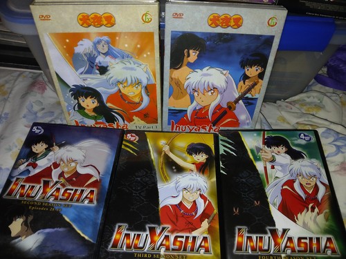 Inuyasha dvd box - dvd, lot