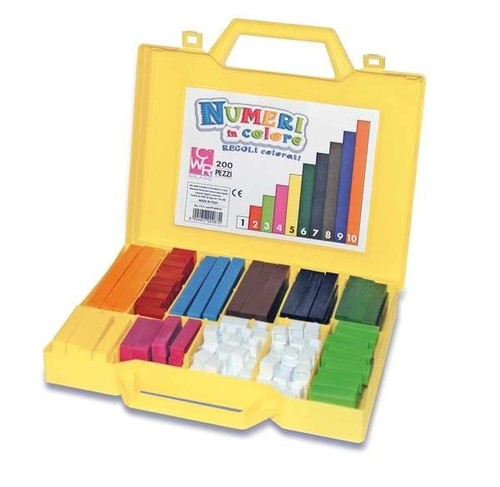 Numeri colore regoli - in,