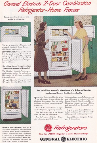 Pubblicità stampa frigoriferi
