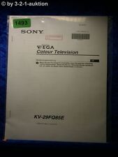 Sony Manuale D'uso KV 29FQ85E