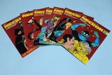 MAGNUS NECRON SERIE CPL 1-2-3-4-5-6-7 BLUE PRESS 1990/91 OTTIMO