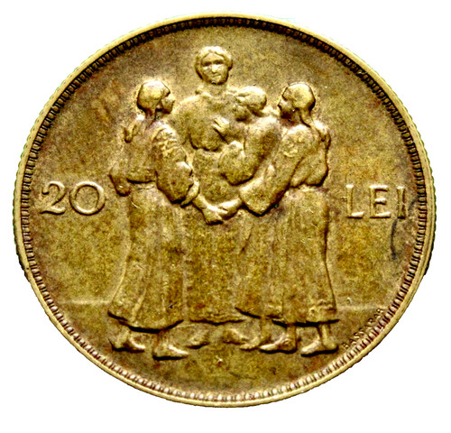 Romania mihai 1930 lei - romania,