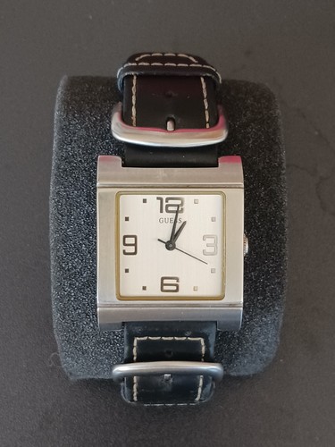 Montre guess cuir noir - montre,