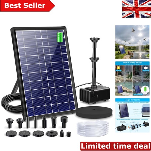 Pompa acqua solare con - solare, 8w