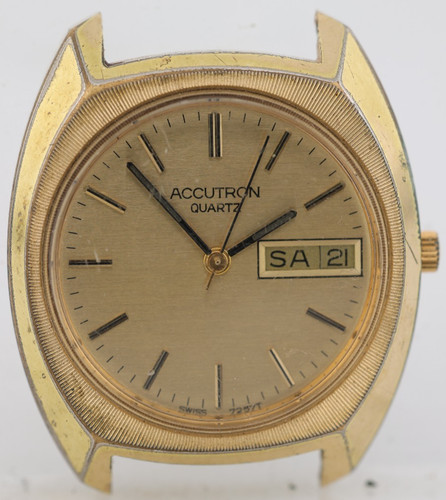 Bulova accutron quartz swiss - bulova,