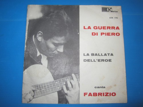 Fabrizio andre la guerra - fabrizio, de