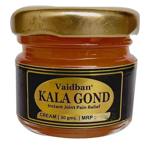 Vaidban kala gond crema - crema, (gond