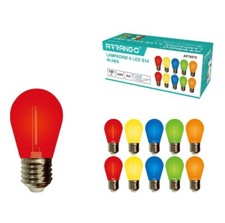 10 LAMPADINE 1W E27 LUCE