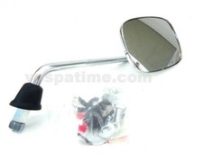 Specchietto Vespa sinistro CROMATO rettangolare - OMOLOGATO