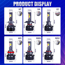 Faro Principale Da 3200 W H7 H4 H11 Super Power Canbus 7500000 Il Tubo Di Rame L