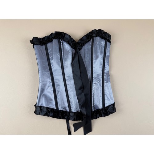 Top corsetto gotico raso - , con