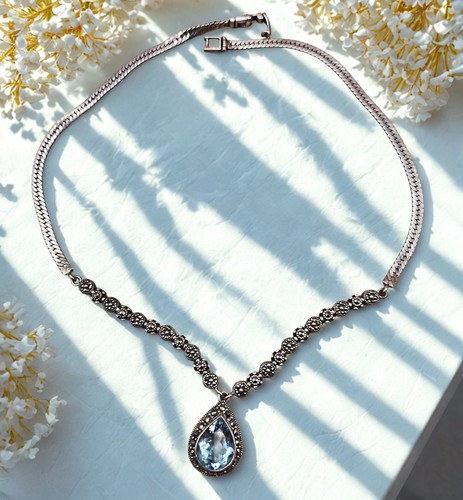 Collana argento 925 - , topazio