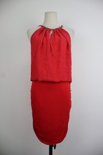 ROBERTO CAVALLI ABITO VESTITO DONNA TG 44 DRESS WOMAN ITALY VINTAGE ROSSO