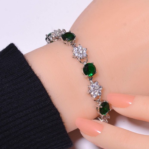 Bracciale tennis tsavorite - bracciale,