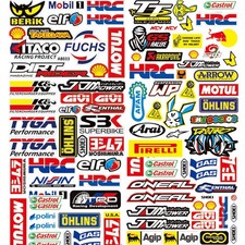 Adesivi per moto 3 foto