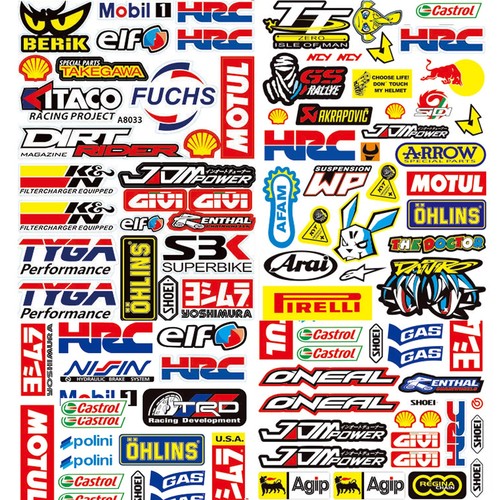 Adesivi per moto foto - adesivi, 3