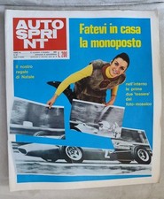 AUTOSPRINT ANNO VII N. 48 DEL 1967 CON PRIME DUE TESSERE FOTO- MOSAICO