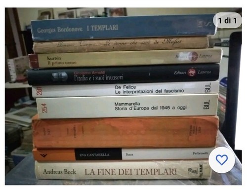 Lotto libri storia - di,