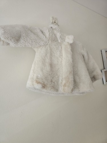Cappotto pelliccia bianco