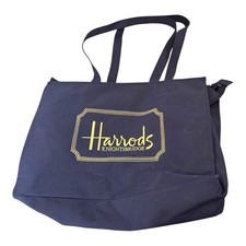 Borsa grande Harrods in tela