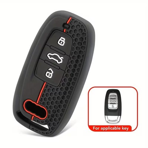 Custodia silicone chiave audi - silicone,