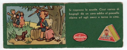 Figurina segnalibro formaggino - figurina,