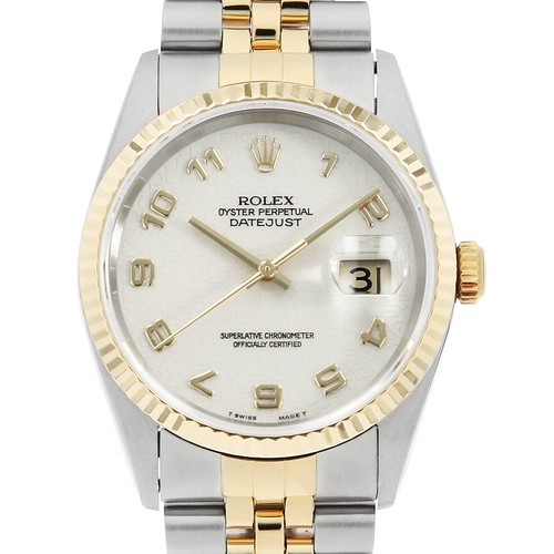 Rolex datejust 16233 - rolex, crema