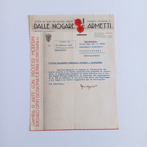 1935 dalle nogare - dalle,