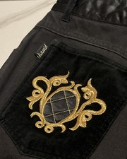 Jeans donna nero Laurèl vita