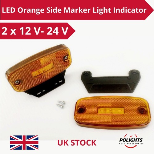 12v 24v led orange side - 2x,