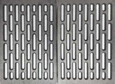 Griglia in ghisa grezza per camini e stufe casa camino 30x40 cm separata 