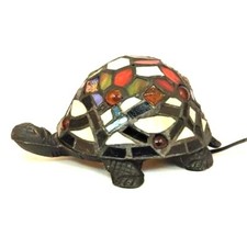 Lampada Abatjour Tiffany Vetro