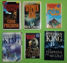 6 libri di Sthepen King - Terre desolate Cose preziose Gli occhi del drago ...