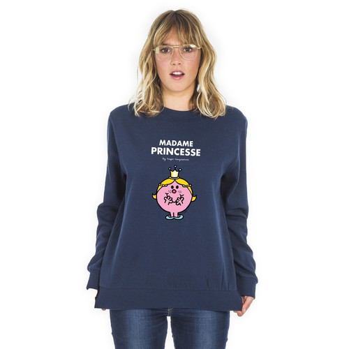 Felpa donna colore blu - colore,