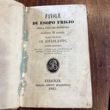 favole di esopo frigio GIULIO