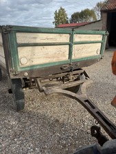 Rimorchio agricolo marca Rossi 2 assi targato con libretto di circolazione 