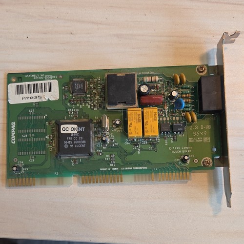 Scheda modem fax vintage