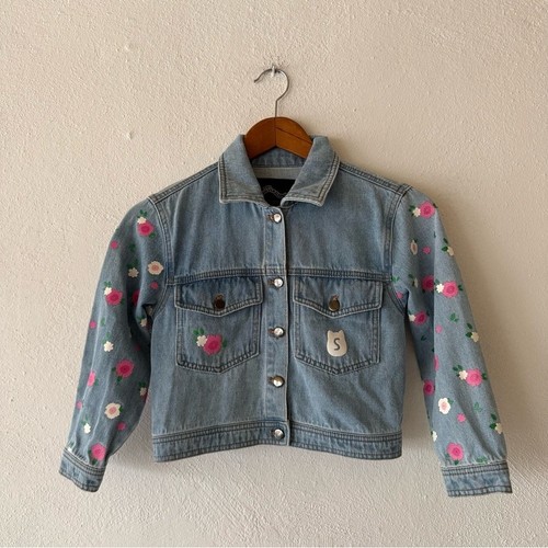 Giacca denim bambina