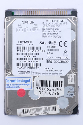 Hitachi dk23da 30f disco - dk23da-30f,