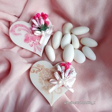 Lotto 10 calamite cuori in