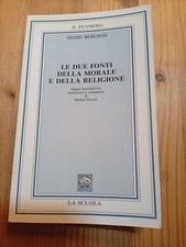 LE DUE FONTI DELLA MORALE E