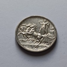 Silver Coin Moneta 2 Lire 1916