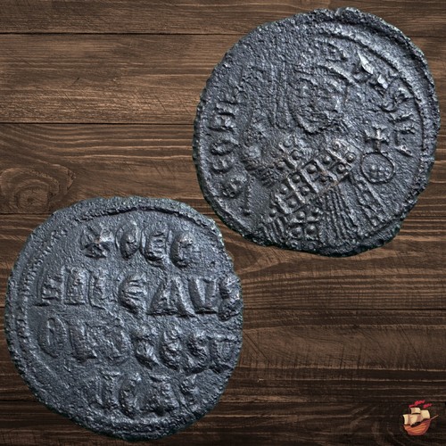 Moneta follis bizantina - moneta,