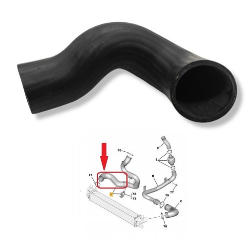 Tubo intercooler turbo - turbo,