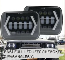 LED HEADLIGHTS FOR JEEP