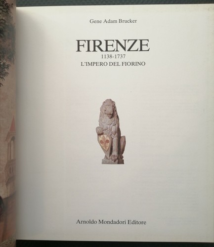 Gene adam brucker firenze - gene, brucker,